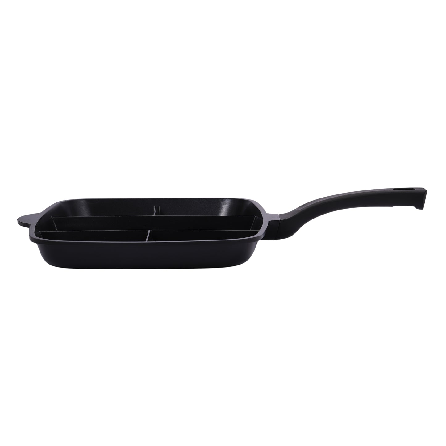 Non-Stick Sectional Grill & Griddle Pan – Induction Multi-Section Cooking Pan (1, 2, 3 & 5 Sections)