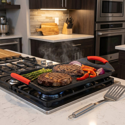 Non-Stick Grill Plate – Induction Griddle Pan for Hob