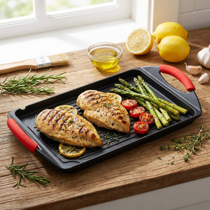 Non-Stick Grill Plate – Induction Griddle Pan for Hob