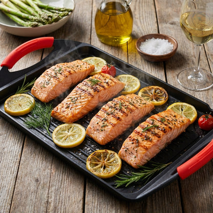 Non-Stick Grill Plate – Induction Griddle Pan for Hob