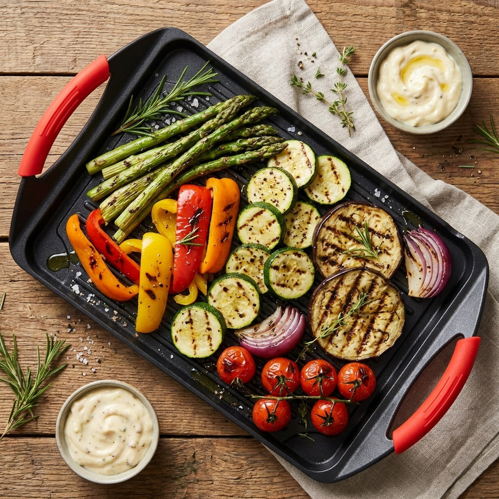 Non-Stick Grill Plate – Induction Griddle Pan for Hob