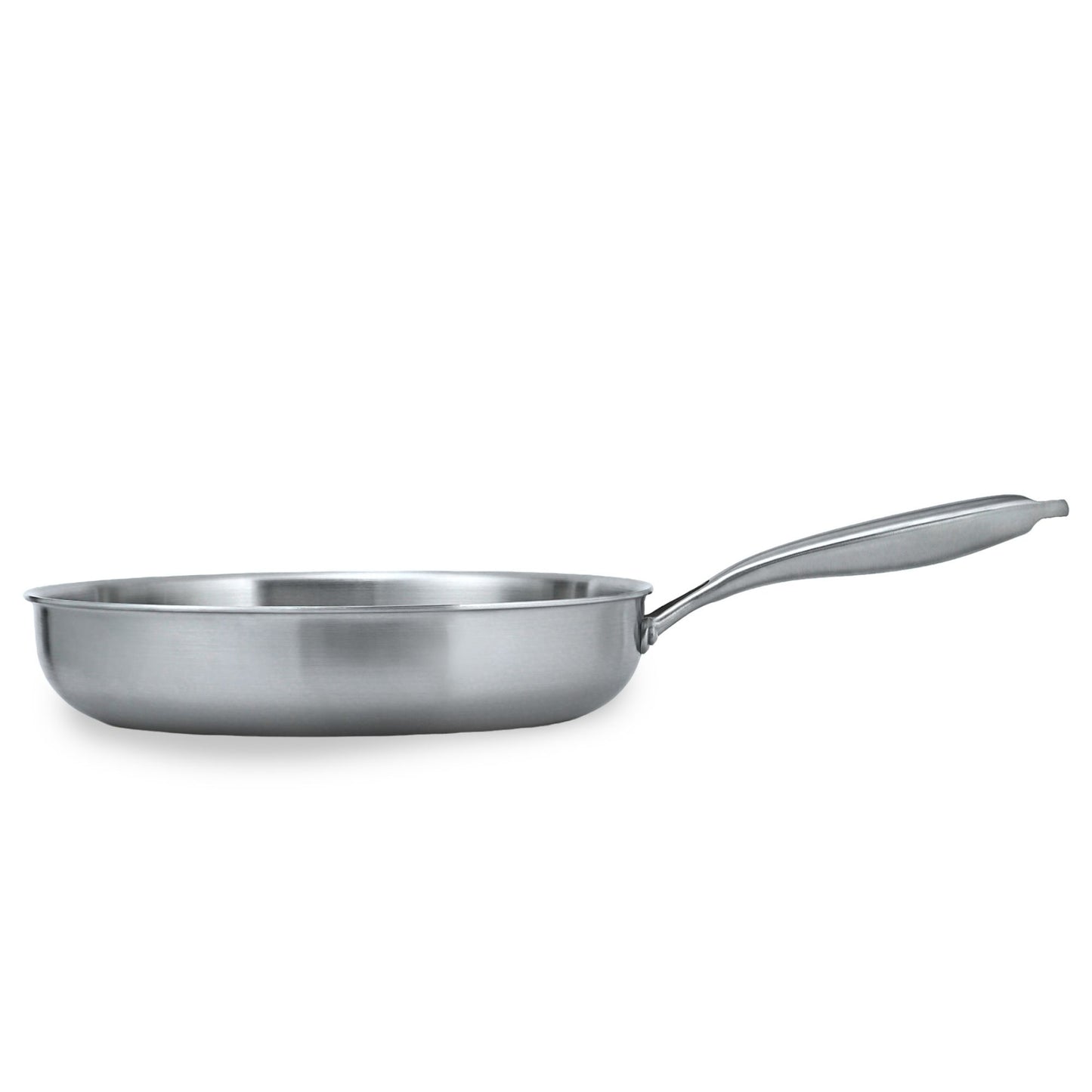 Tri-Ply Stainless Steel Frying Pan – Professional Induction Skillet (24cm & 28cm)