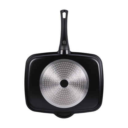 Non-Stick Sectional Grill & Griddle Pan – Induction Multi-Section Cooking Pan (1, 2, 3 & 5 Sections)